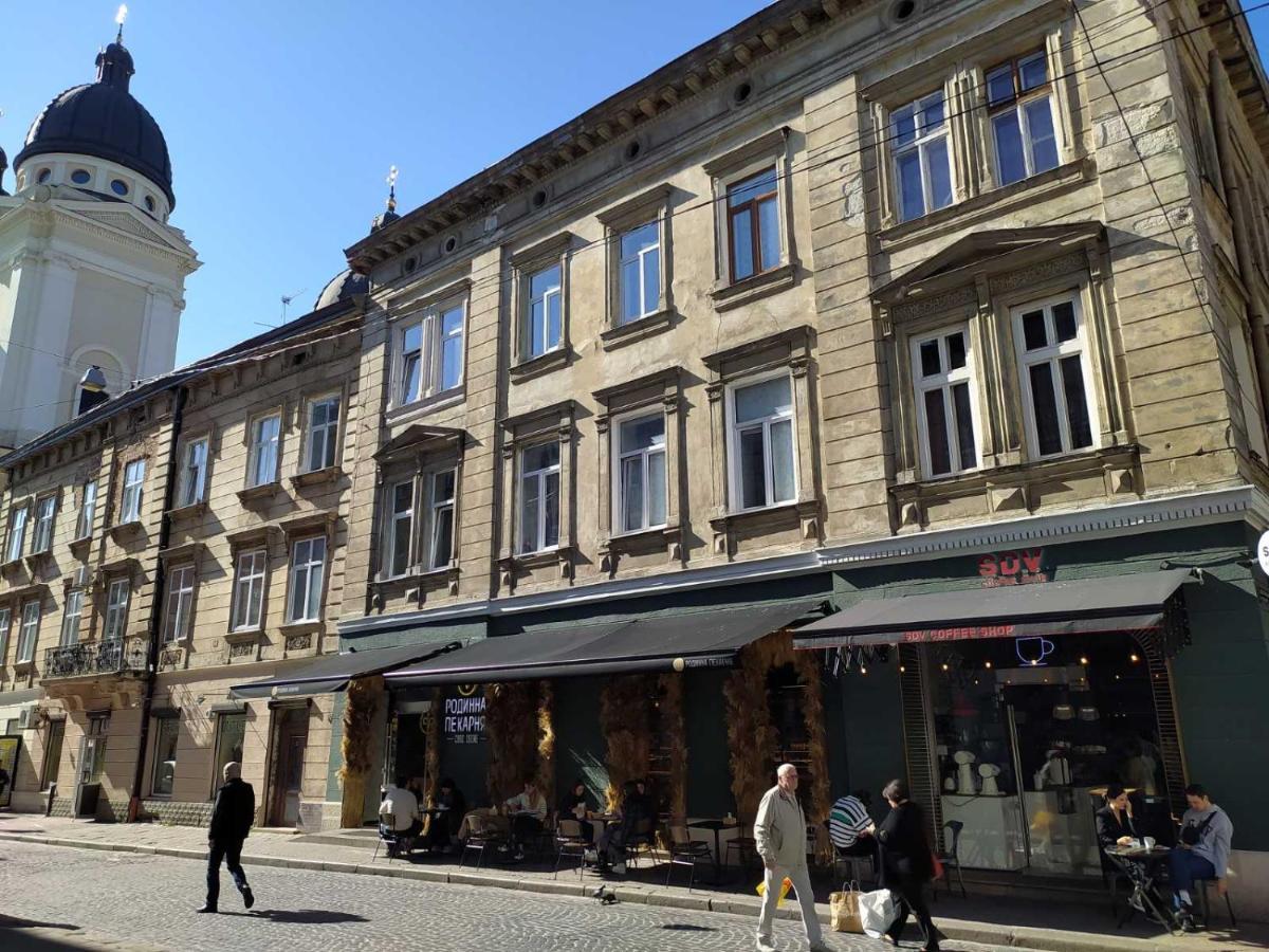 Apartment In The Centre Of Leopoli Esterno foto